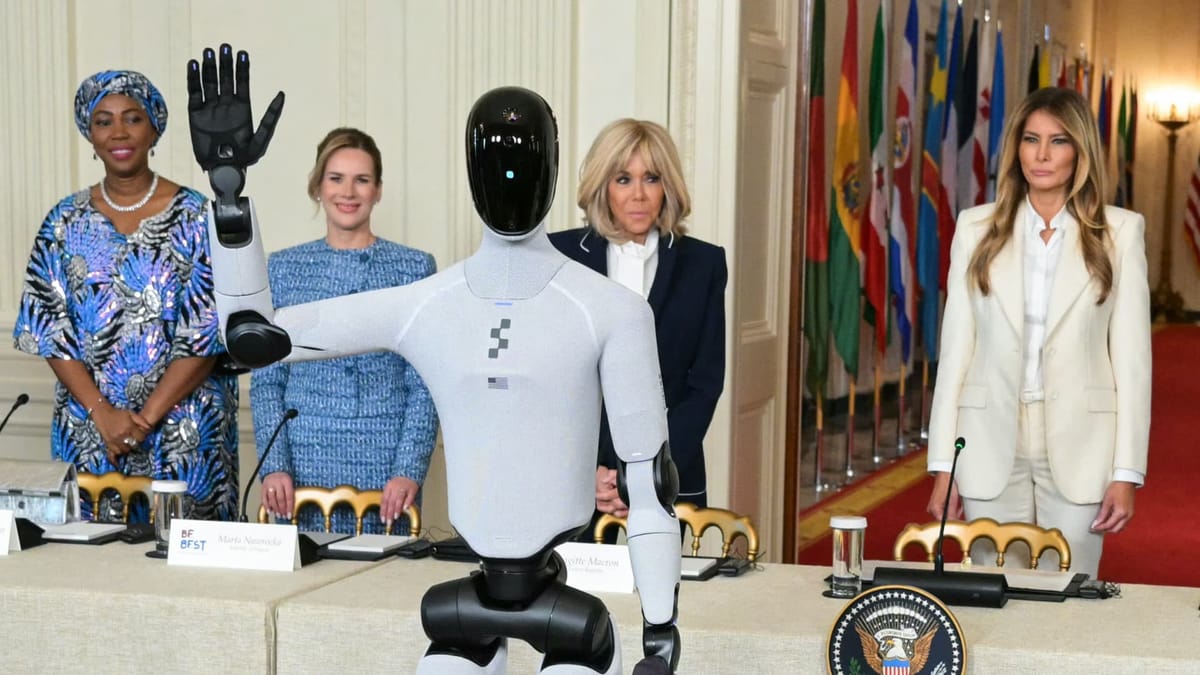 Figure AI'dan İlk Beyaz Saray Humanoid Robot Misafiri: Melania Trump ile Karşıladı