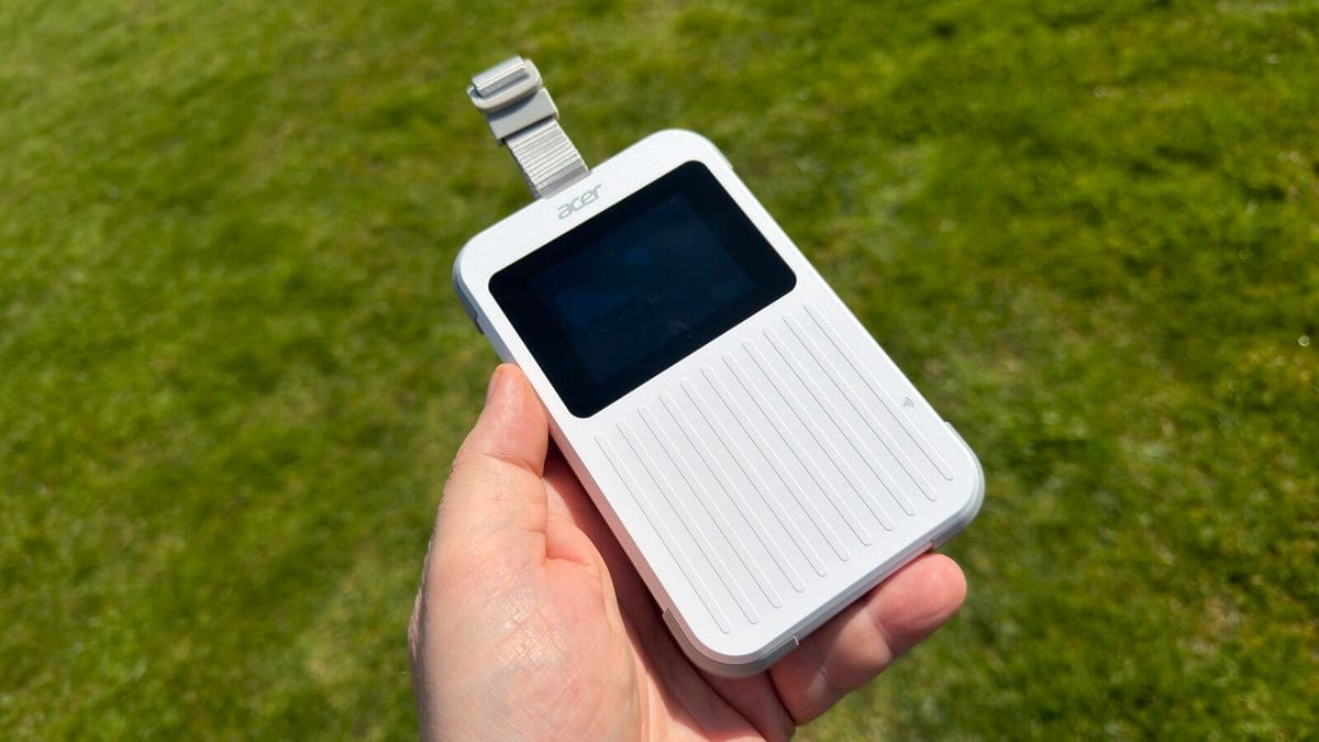 Acer Connect M6E 5G Mobil Hotspot, iPhone Hotspot'ına Alternatif Olabilir