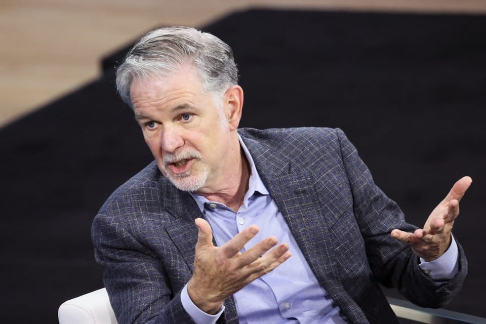 Netflix Kurucu Ortağı Reed Hastings Yönetim Kurulundan Ayrılıyor