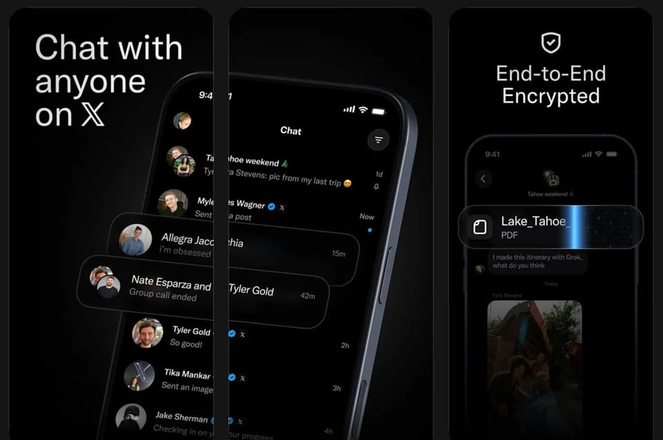 X, Yeni Mesajlaşma Uygulaması XChat'i Yakında Kullanıma Sunabilir